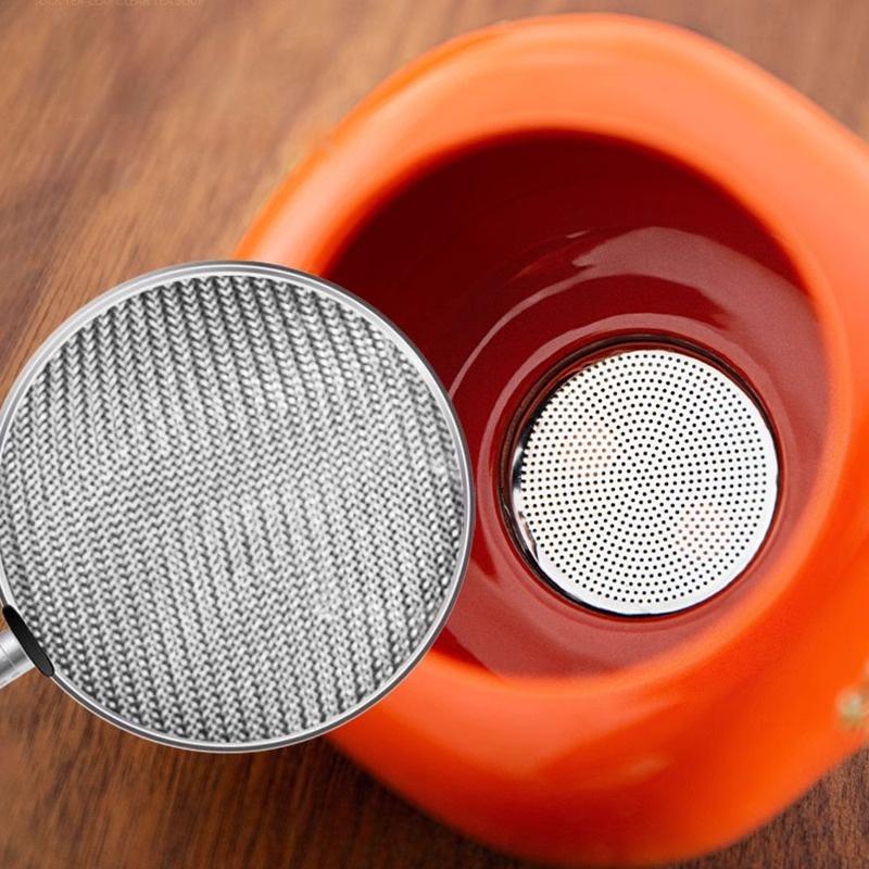 GIANXI Chinese Kung Fu Tea Tea Gift Box Set Ceramic Teapot Household Persimmon Tea Cup Light Luxury High-end Gift Tea Maker