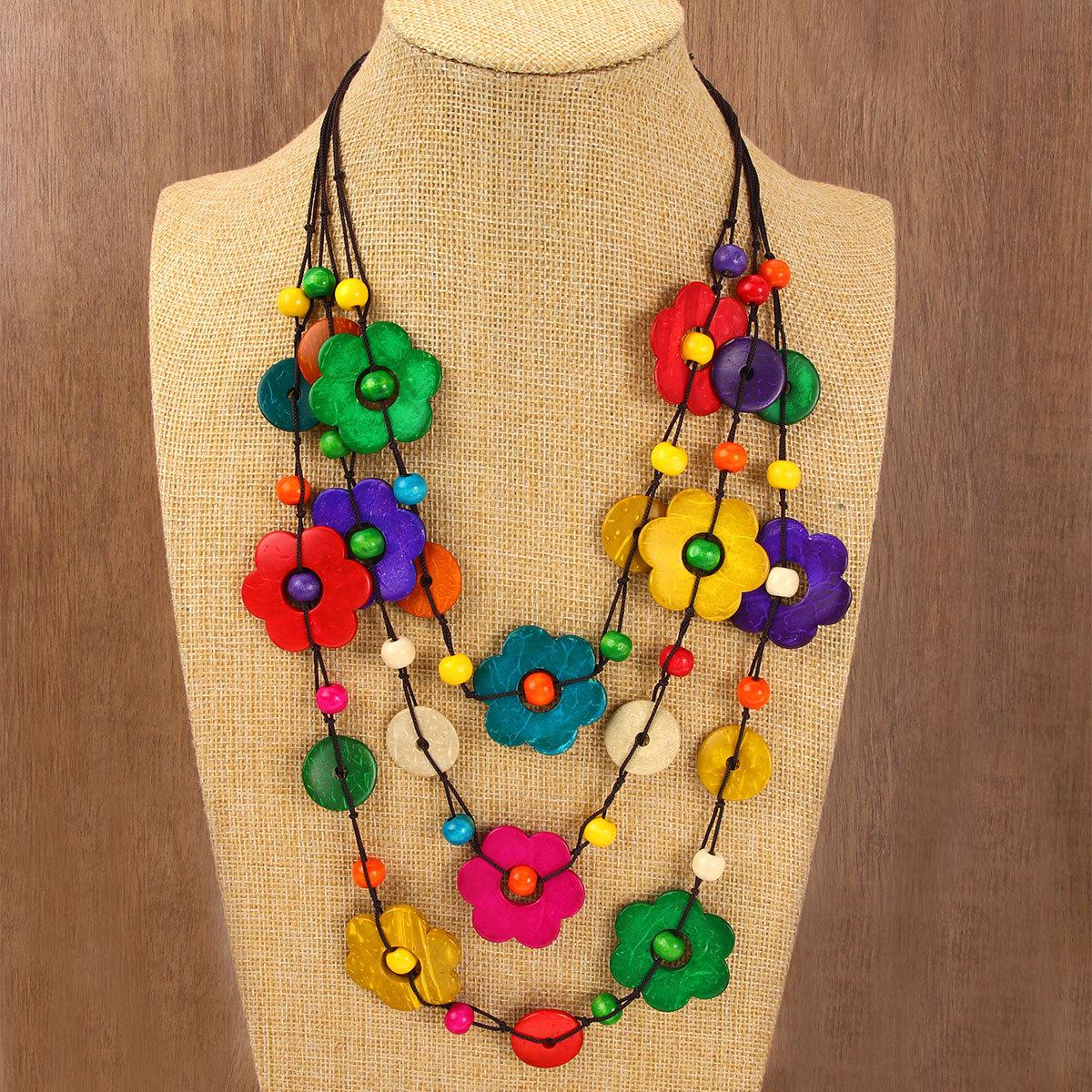 

Модное ожерелье с подвеской для женщин разноцветный