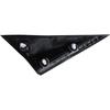 Riloer Mirror Fender Corner Trim Cover, Side Fender Molding Trim, 86180-3X000 Corner Triangle Fender 2011-2013 Compatible with Hyundai Compatible