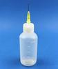 Transparent Glue Bottle Polyethylene Needle Dispenser Dispensing Bottle for Rosin Solder Flux Paste 30ml/50ml