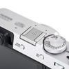 JJC 2 Piece Hot Shoe Cover Fujifilm Fuji GFX100SII X100VI GFX100 II X100V GFX50SII GFX50S GFX100S GFX100 Compatible Silver X-M5 X-T50 X-T5 X-S10 X-T4