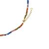 Collier Luxenter en argent 925 et finition on or 18 carats avec cristaux multicolores - Ufore