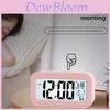 Digital Student Alarm Clock With Night Light Calendar And Temperature Display For Kids And Teens
