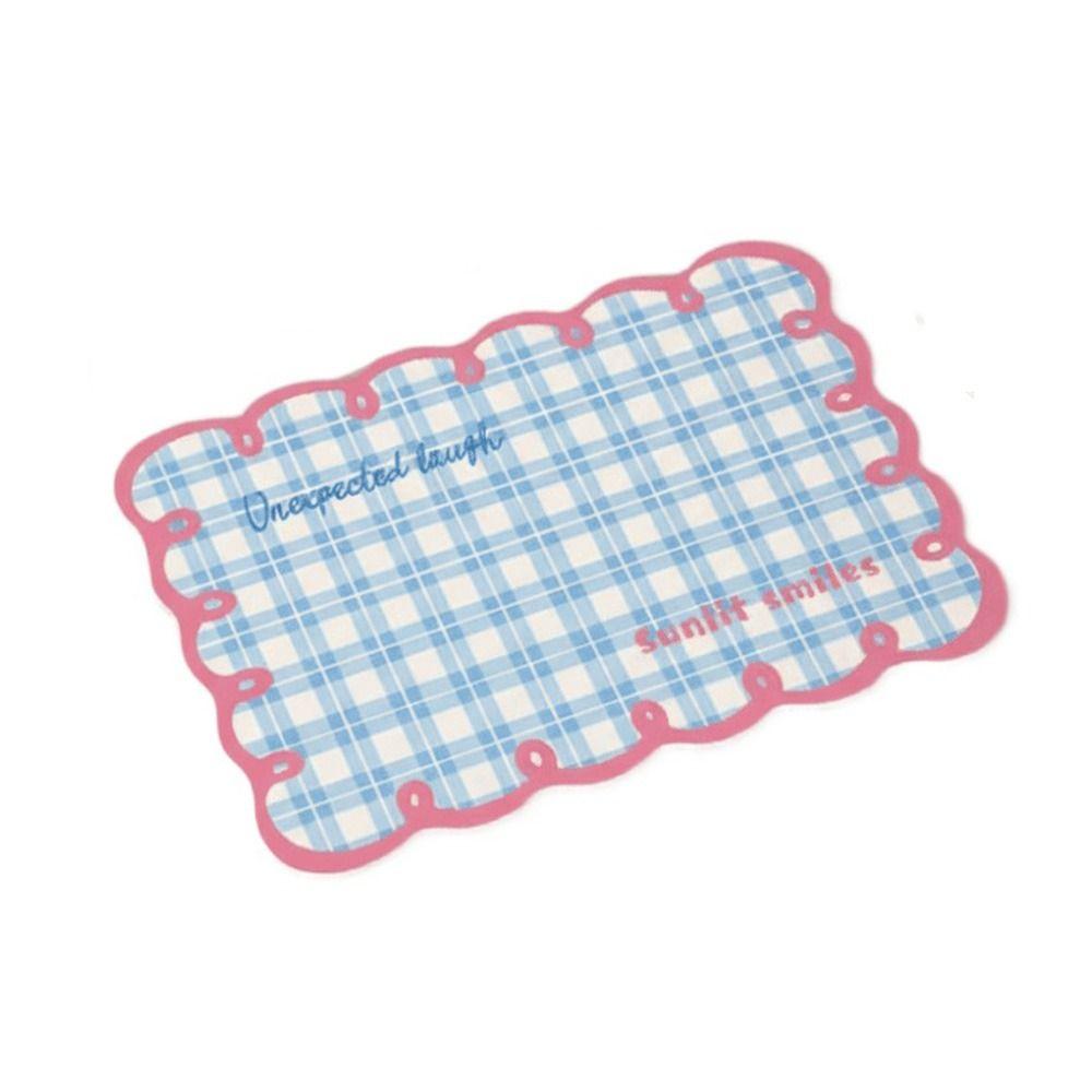 Dopamine Placemats Water-Absorbing Heat Insulation Table Mat Anti-slip Oil-Absorbing Coaster Table Decoration Accessories