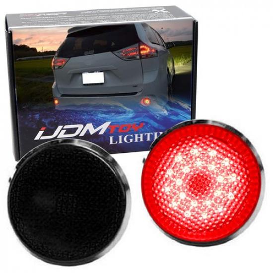 Светодиодные отражатели бампера 21-SMD с тонированными линзами для Toyota Sienna Corolla, Scion xB iQ