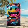 Ultra Absorbent Microfiber Beach Towel With Sea Turtle Print Quick Dry Large Size 70x140cm Pool Vacation Travel
