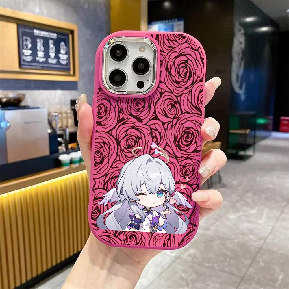 Phone Case: 2D Flat Design Suitable for iPhone 18 17 16 15 14 13 Pro Protective Case, Couple Style, Soft and Cute, Christmas and Halloween Gift