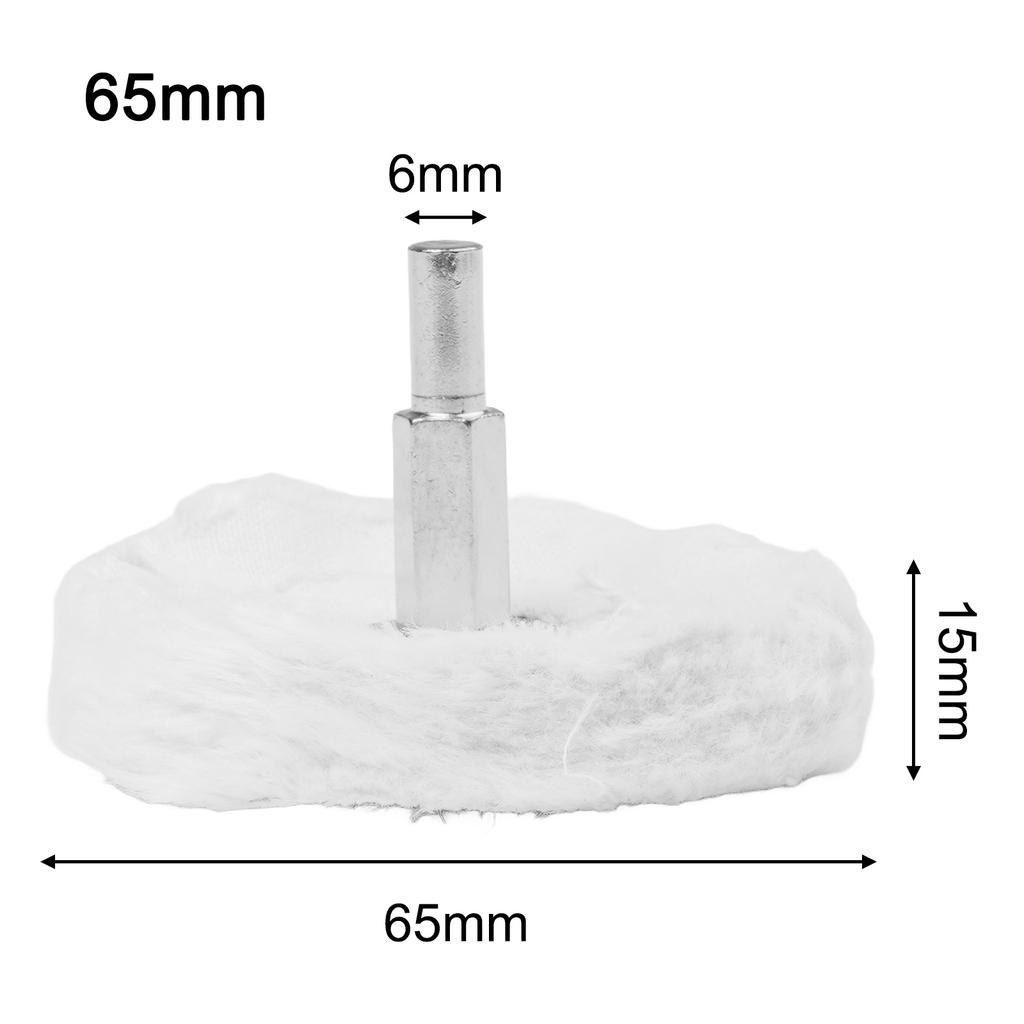 4in 100mm Buffing Polishing Wheels Cloth Polishing Mop Wheel Pad For Power/battery Drill Buffing Grinder