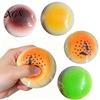 Stress Reduction Ball Simulated Bun Shape Squeeze Toy Slow Rising Dumpling Sensory Fidget Pinch Relief Relaxation Decompression Tool