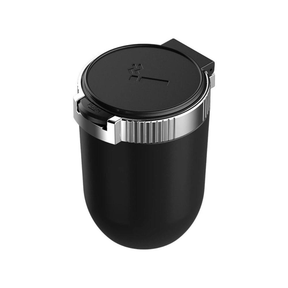 With Lid Car Ashtray LED Blue Light Auto Ashtray Modern Automotive Supplies  Car Interior