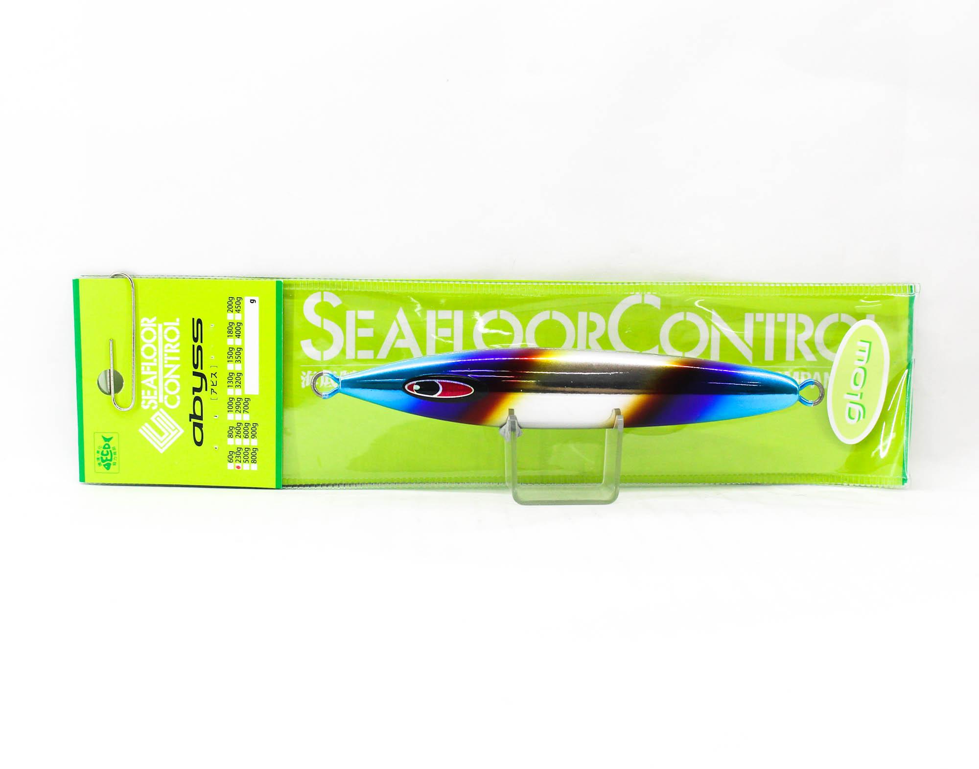 Seafloor Control Metal Jig Abyss 230 grams Titan Red Pearl Dot Glow (6037)