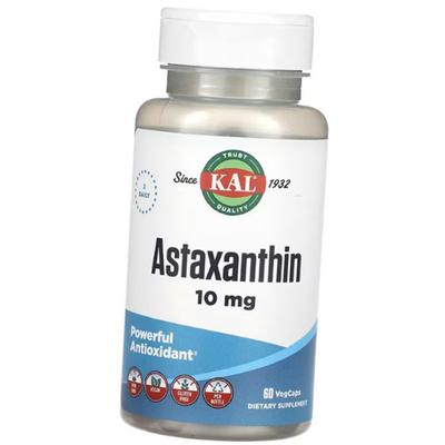 Astaksantyna w kapsułkach, Astaxanthin 10, 60 kapsułek (70424003)