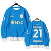 25-26 Season SSC Napoli Long Sleeve Football Jersey Men Sports Training Top