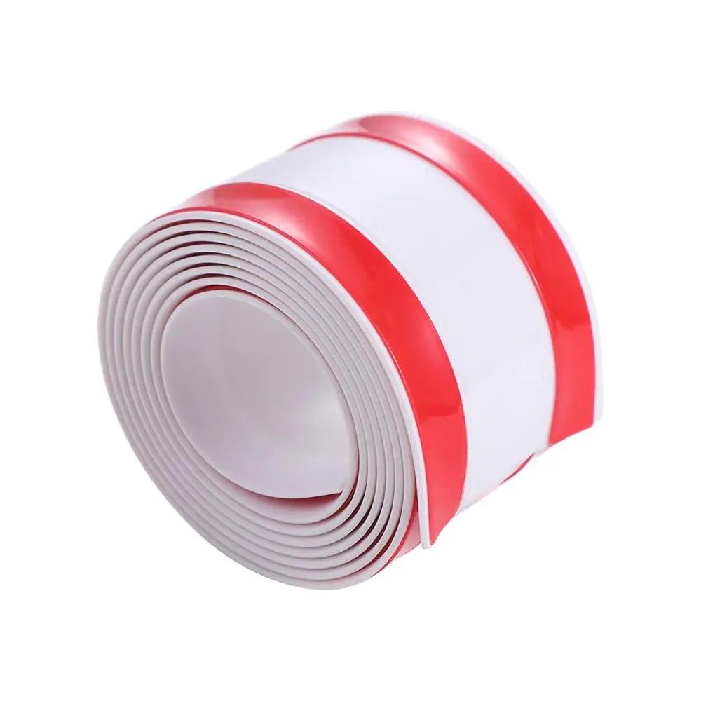 

1pc 2mX55mm Cable Cover Protector PVC Self-Adhesive Wire Protection Strip Wear Resistant Prevent Trip Wall Floor Wire Organizer 2m білий