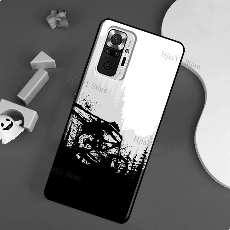 Etui na rower górski MTB do Xiaomi Redmi 10 9 9T 9A 9C Pokrowiec Coque do Redmi Note 11 Pro 7 8 9 10 Pro 10S 11S