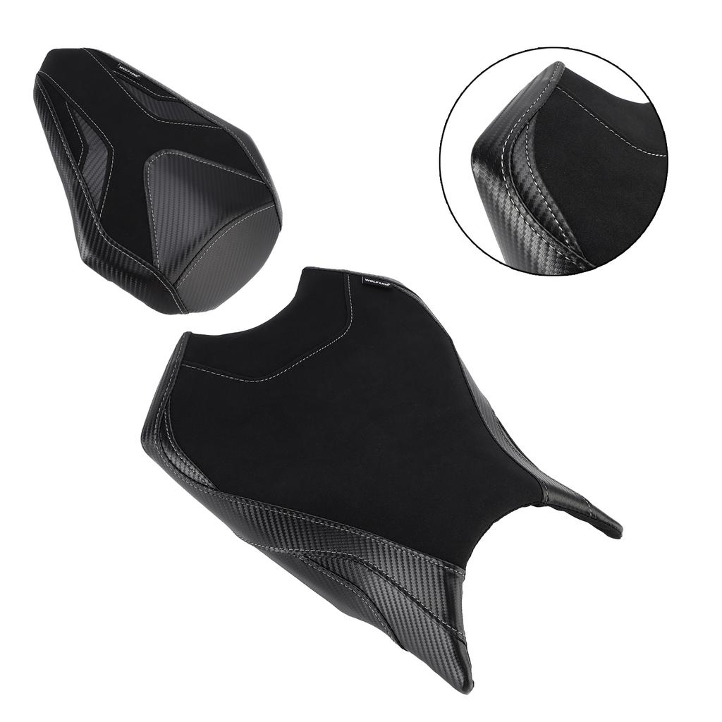 Front&Rear Raider Passenger Cushion Kit Black For Honda Cbr250Rr 2017-2024 2023