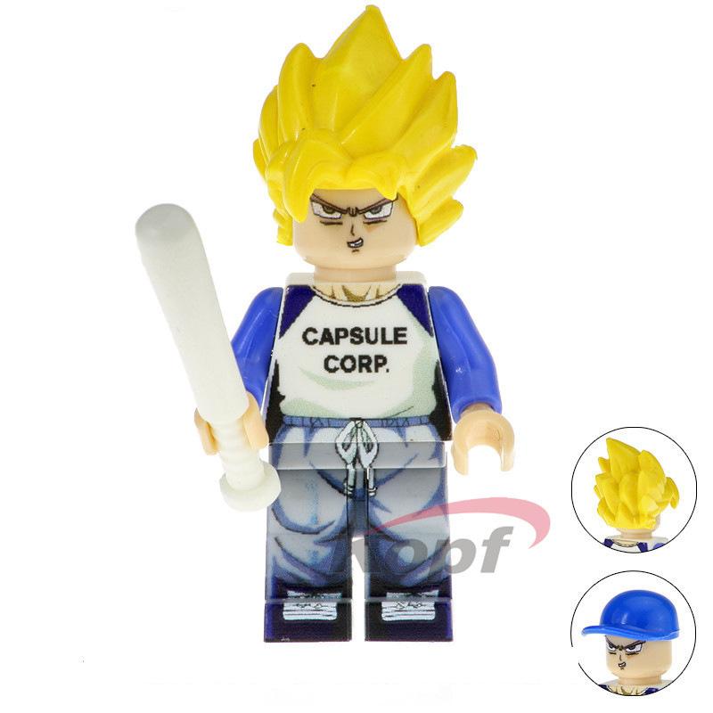 Dragon Ball Doll Building Block Villain Small Particle Splicing Doll Single Toy Bag