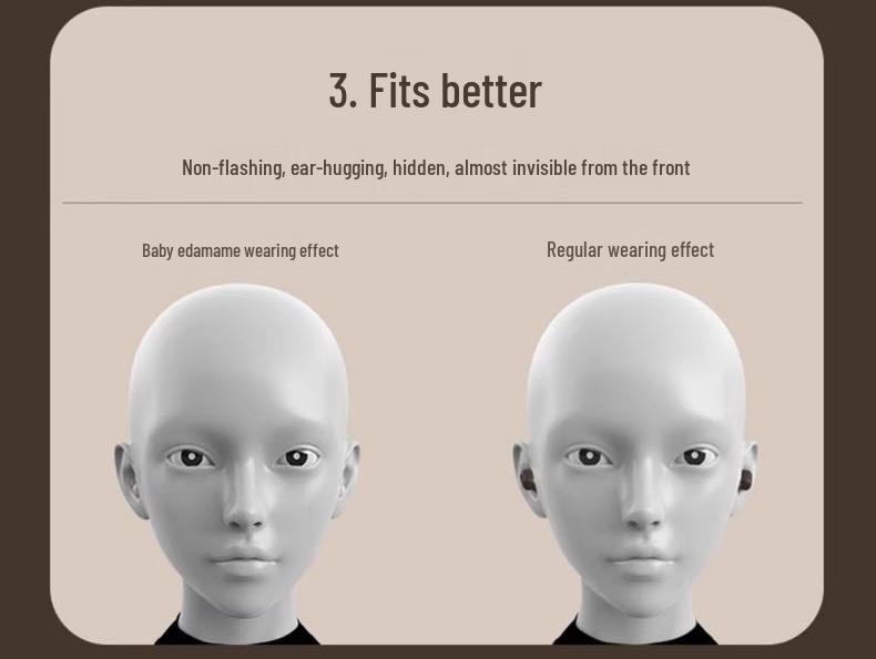 Invisible Ultra-Mini Bluetooth Sleep Earbuds - Comfortable, Noise-Cancelling, Non-Pressing, Pain-Free Earphones for Side Sleeping