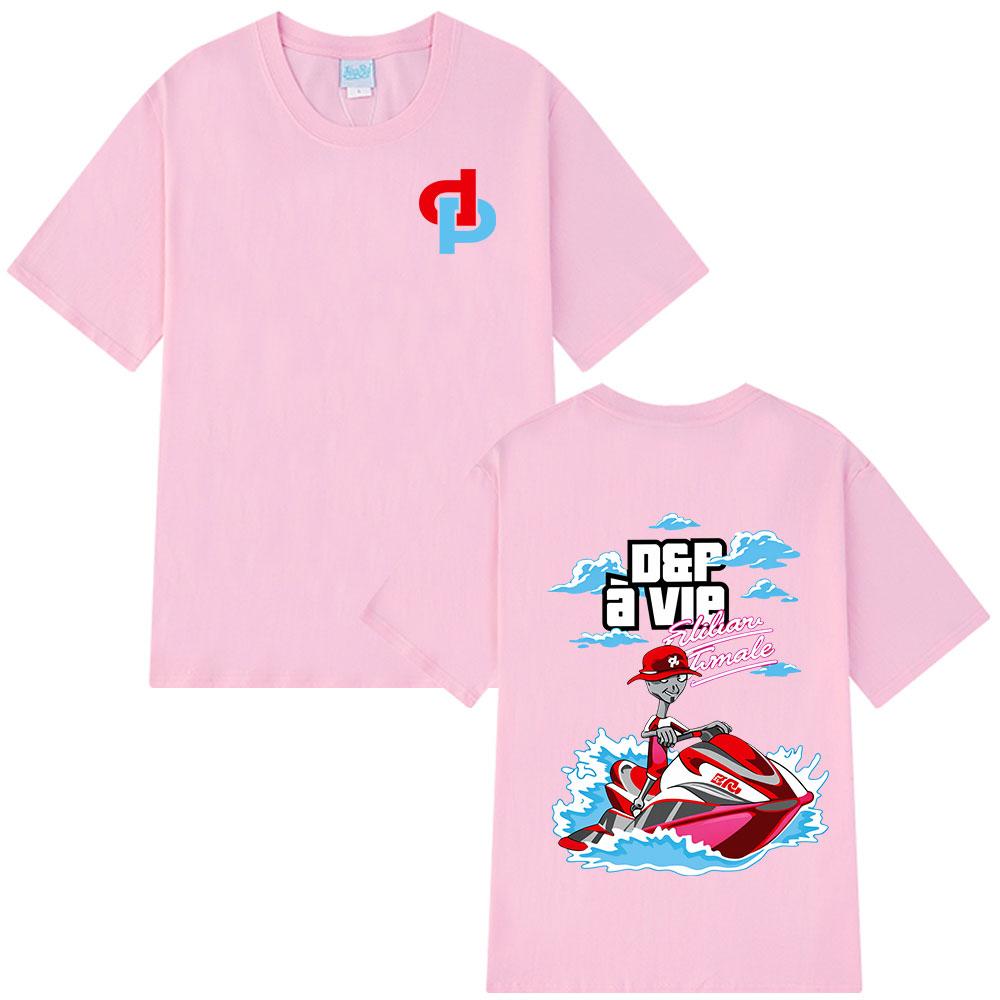 Rapper Jul Album Tour Merch Maglietta Unisex Donna Abbigliamento Moda Hip Hop T-shirt Casual Cotone Manica Corta Oversize Y2K Top