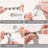 Stainless Steel Bracelet Module DIY Jewelry Charm Bracelet Link Bracelets Making Tool  Women Girl