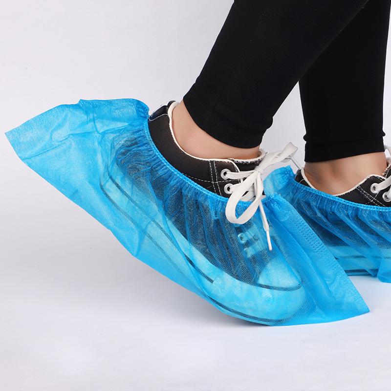 Thickened Disposable Anti-Slip Shoe Covers for Indoor Use, Guest Reception & Server Rooms