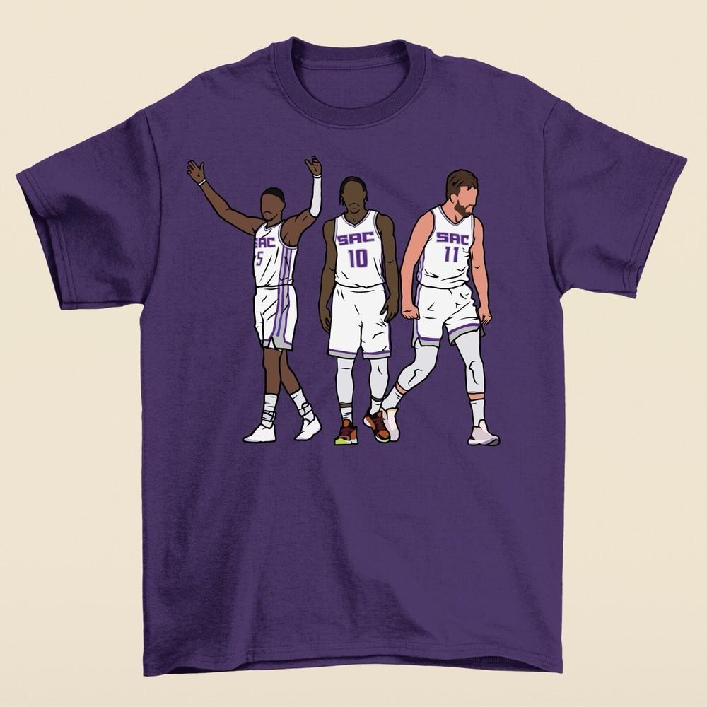 Футболка De’Aaron Fox, DeMar DeRozan и Domantas Sabonis 4XL