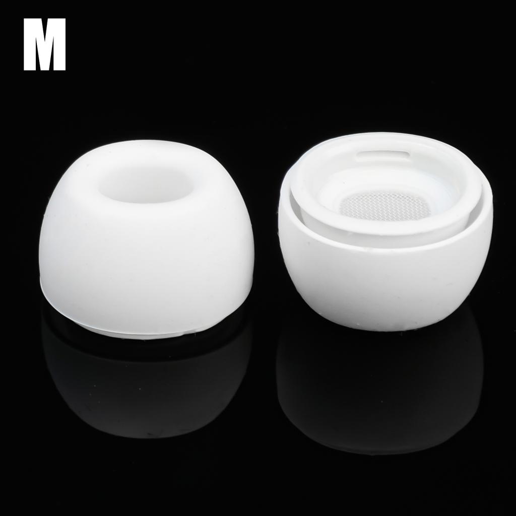 1/4Pair Soft Silicone Earphone Eartips for AirPods Pro Noise Cancellation AntiSlip Bluetooth Earphone Protective Sleeve Earplugs