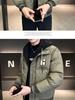 Trendy Brand 2025 Men's Winter Down Hooded Jacket, Faux Two-Piece, High-End Casual Warm Outerwear
