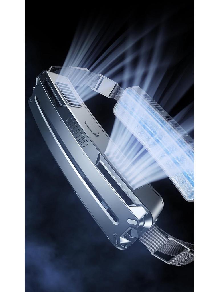 Portable USB Rechargeable Waist Fan for Outdoor Sports - Powerful and Cooling