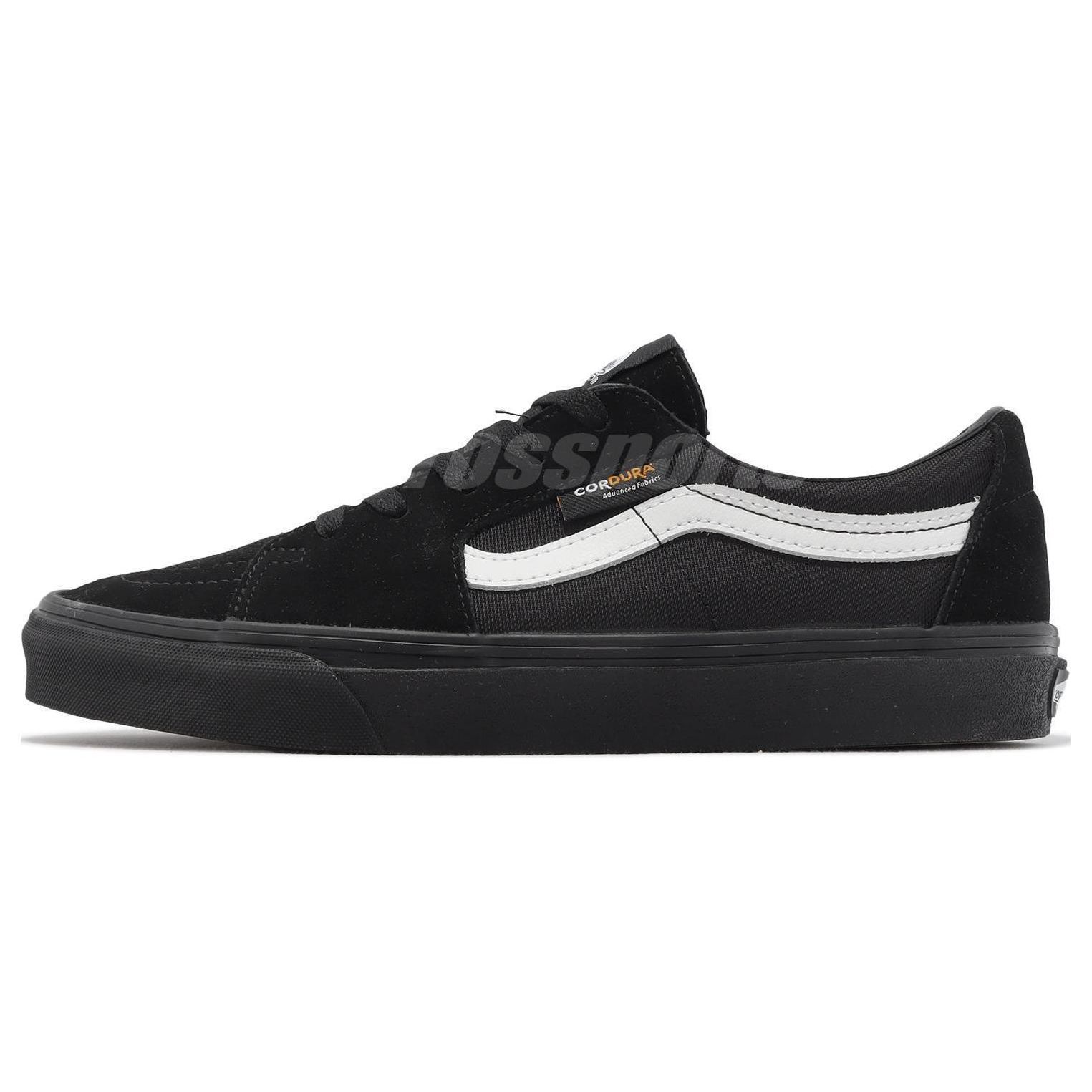 

Vans Sk8-Low черные кроссовки унисекс Cordura-черные VN0A5KXDBLA 40