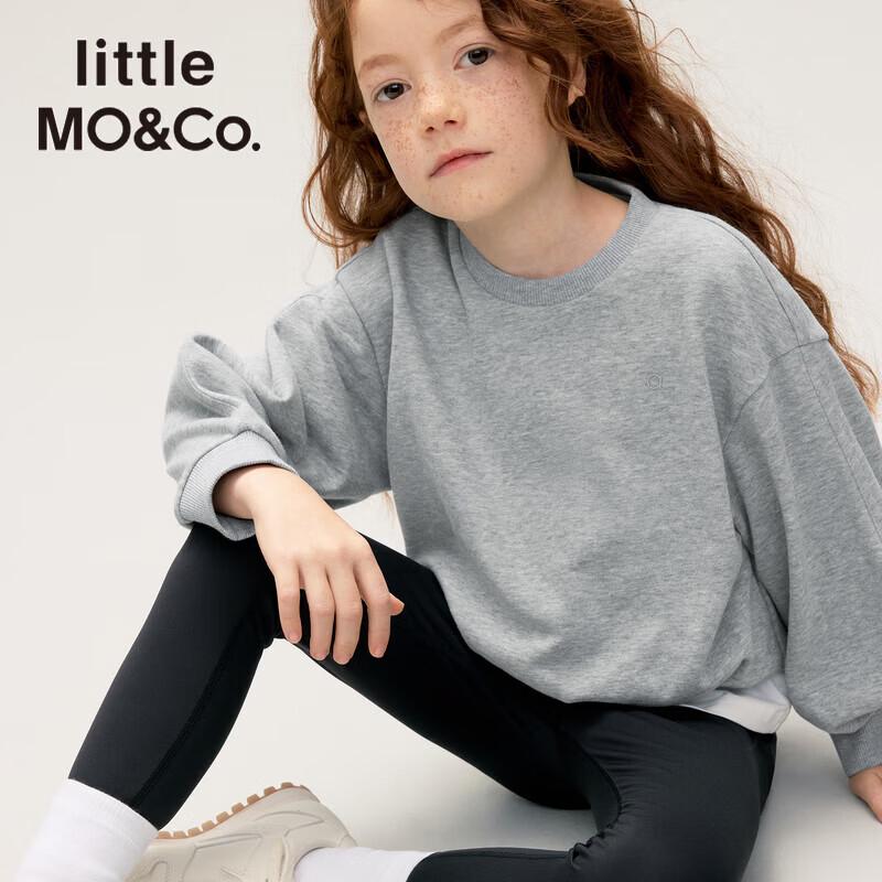 little MO&Co. Girls' Long-Sleeve Sweatshirt and Leggings Set