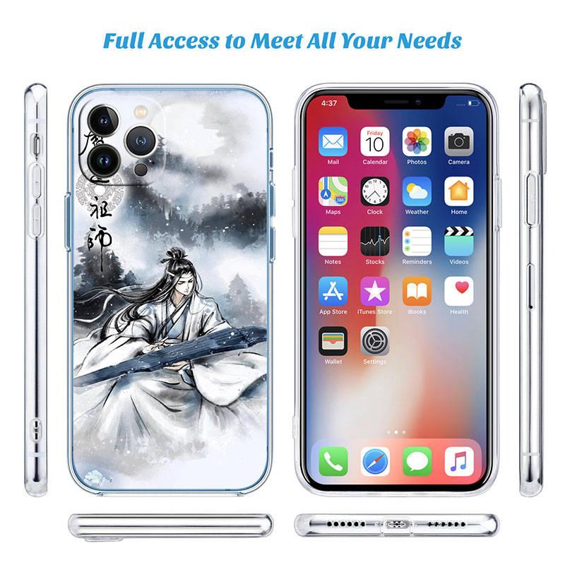IR20 Mo Dao Zu Shi Case for Motorola E22S E7 G6 G7 G8 G9 Plus Power Play G10 G20 G04 E30 E40 E22 E20 E13 E15 G22 G23 G05 G75 G35 G55