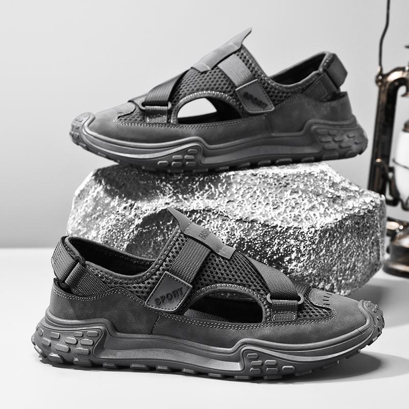 Мужские летние новые мужские сандалии большого размера — фото 3