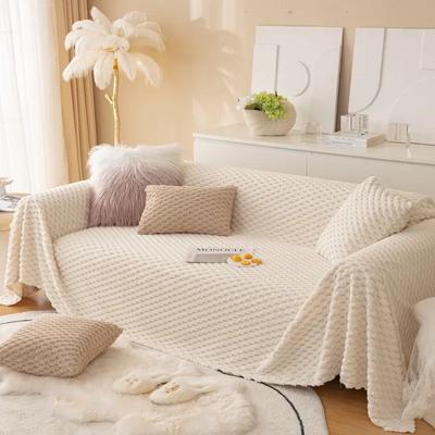Decke für Wohnzimmer, Couchbezug, Sessel, warm, weich, Sofabezug, Schonbezug, Fleece, Sofatuch