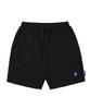 Nupeuebeullu Neb Blue Shine Logo Shorts (Black)