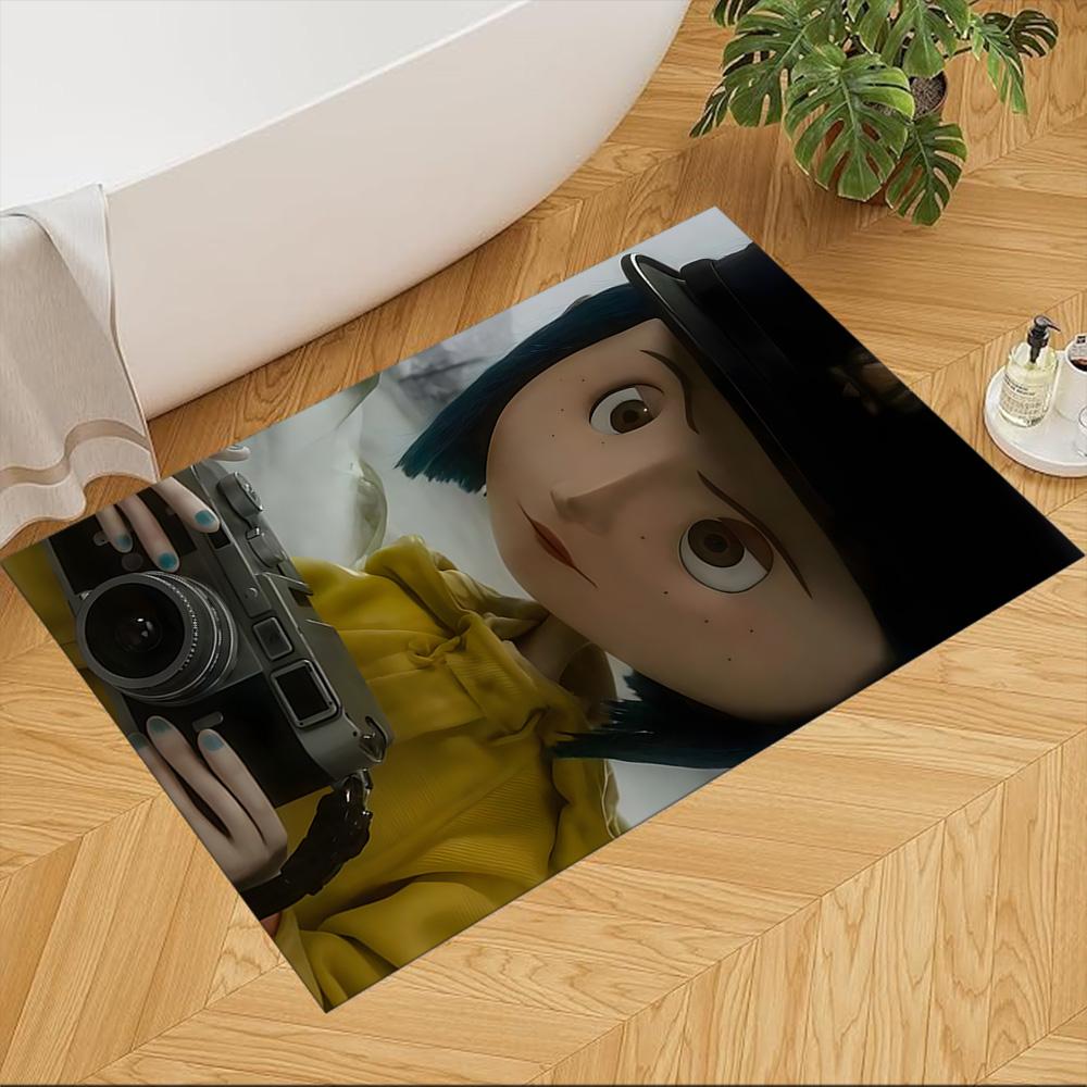 Mysterious World Of Coraline Non-Slip Home Carpet Design for Office Decor Living Room Bedroom Gift