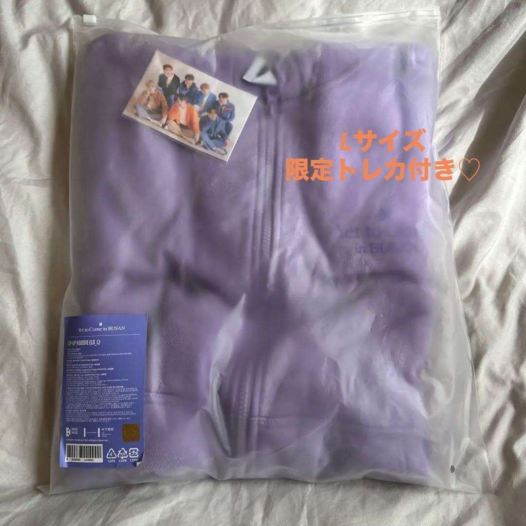 [USED] BTS Yet to Come in BUSAN Hoodie with Photocard