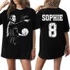 Adult and Kids Casual Letter Print Short Sleeve T-Shirt
