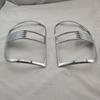 2pcs ABS Chrome Car Accessories Plated Tail Lamp Cover Trim Paste Style For Toyota RAV4 RAV 4  4WD 2001 2002 2003 2004