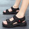 Genuine Leather Comfortable Men Sandals Summer Mens Casual Shoes Breathable Beach Sandals Fashion Cool Footwear Plus Size 38 -48