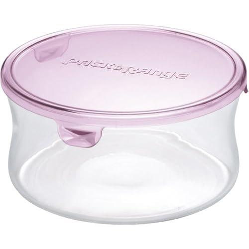 iwaki NEW Pack & Range Heat-Resistant Glass Food Storage Container Aqua Blue Round 380ml KBT7401BLN