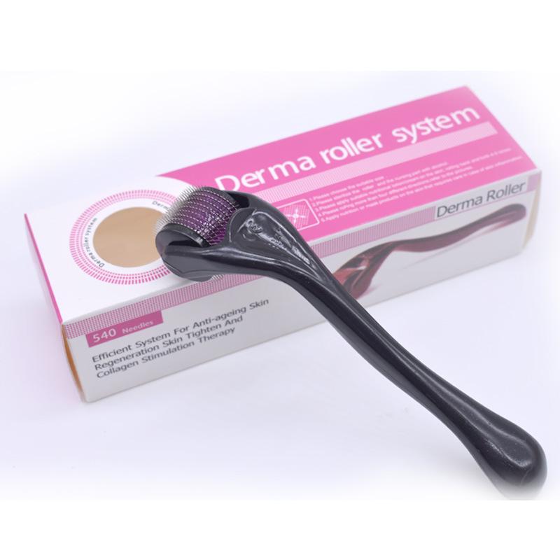 

Роллер с 540 микроиглами для массажа лица, кожи головы и бороды 540 Micro-needle 3.0mm