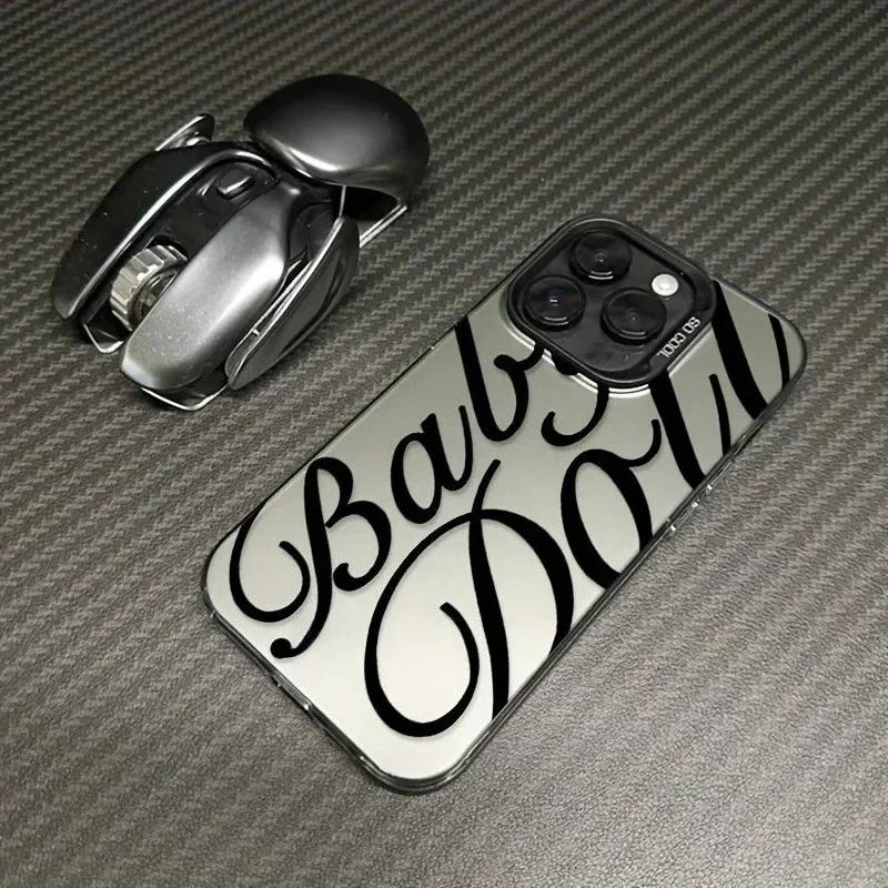 Fashion Creative and stylish phone case for iPhone 17 16 1514 13 12 11 Pro Max Plus anti-fingerprint shock-proof rear cover