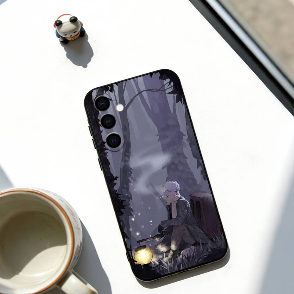 Mushishi Phone Case For Samsung Galaxy A73,A72,A71,A70,A53,A52,A51,Others Soft Black Cover
