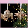 Christmas Tree Scene Decor With Pc Snowflake Ornaments For Holiday Celebration