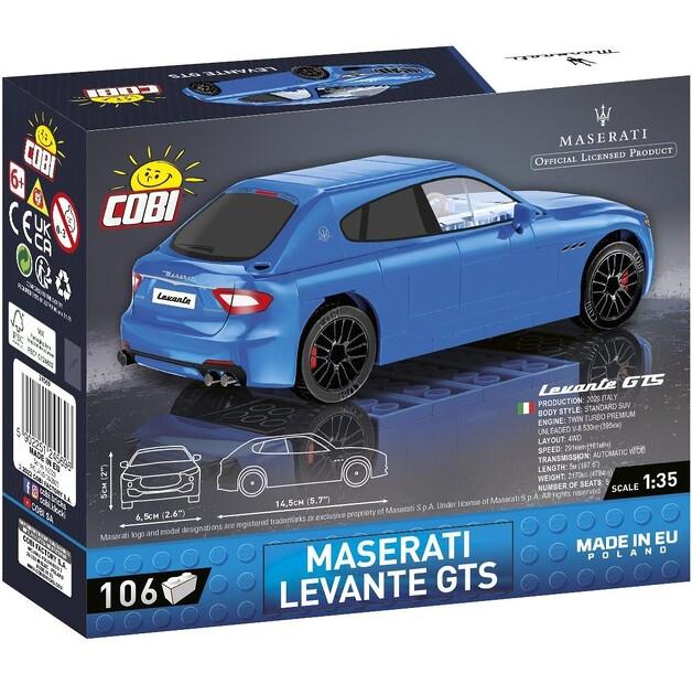 Конструктор пластиковый Cobi Action Town Maserati Levante GTS COBI-24569