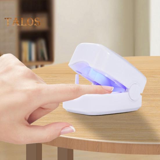 Nail Fungus Treatment LED Device 460nm Blue Light USB Charge Onychomycosis Cleaner for Nail Health Restoration And Pain Relief Blue Light Nail Therapy