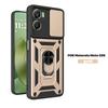 For Motorola G06 4G Case Metal Ring Magnetic Holder Armor Phone Cases for Moto G06 G 06 Slide Lens Shockproof Silicone PC Cover