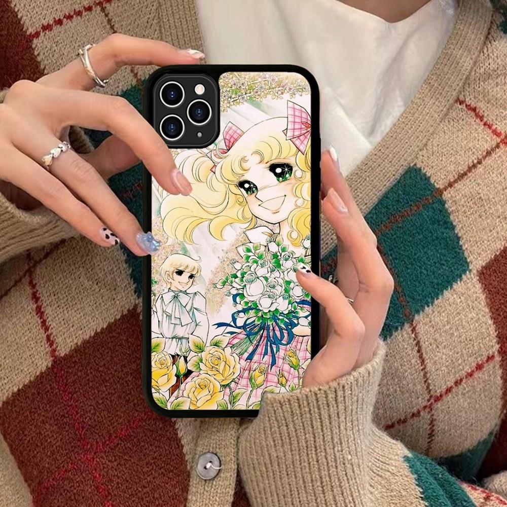 Anime Manga Candy Phone Case Silicone PC+TPU For For IPhone 18 11 12 13 14 15 16 Plus Pro Max Cover