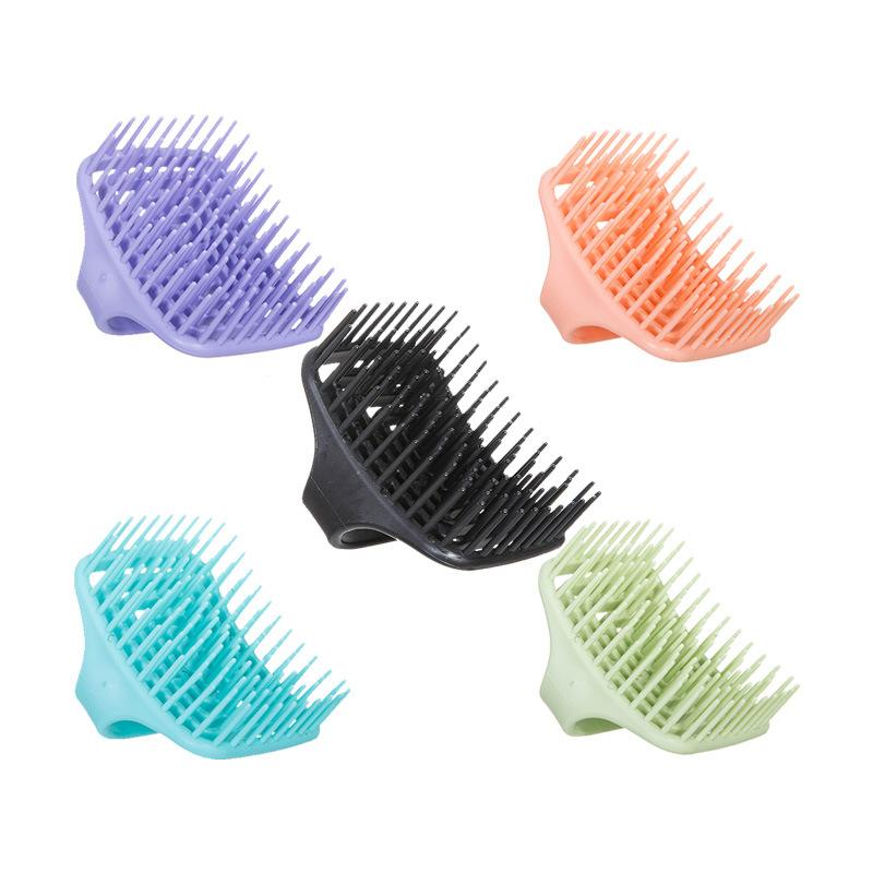Hair Comb Scalp Massagers Square Comb Women Men Shower Brush Hair Scalp Shower Wash Clean Hair Tool Brush